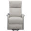 Fauteuil inclinable beige lève-personne avec télécommande câblée-1274248410
