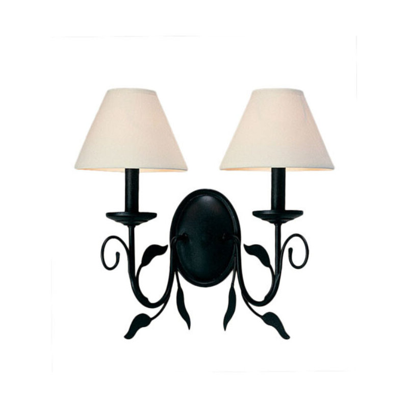 Bordeaux 2 - Light Armed Sconce, Paint To Match, Blackwash
