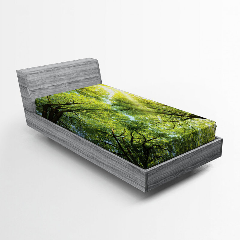 Microfiber Fitted Sheet, Twin Fitted Sheet