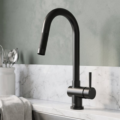 Gramercy 17" H 1-handle Pull-Down Kitchen Faucet