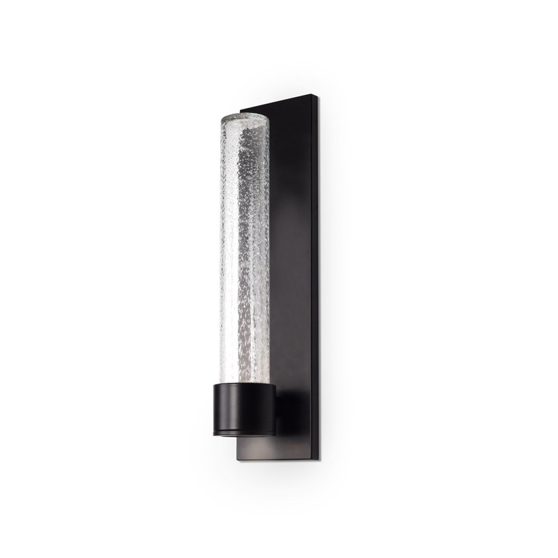 1 - Light LED Outdoor Armed Sconce