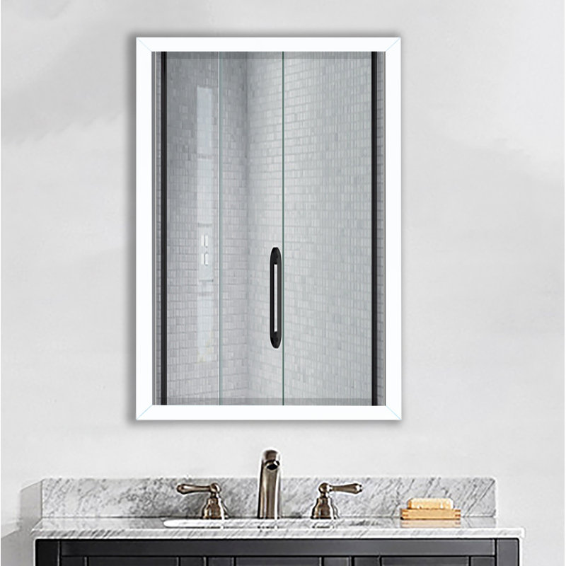 Whitworth Metal Flat Mirror, 21.25" H x 17.25" W