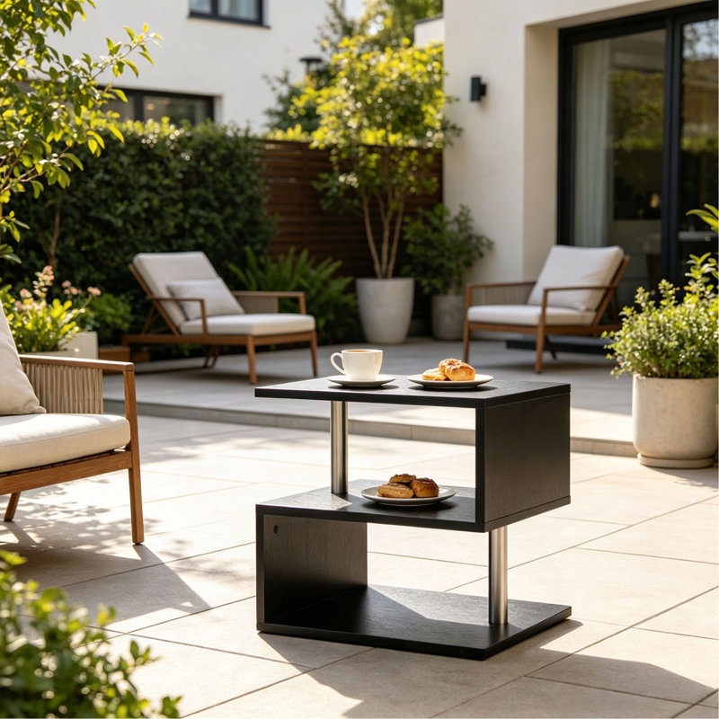 Table de canapé chic, table d'appoint, table basse, table de couloir, table de collation