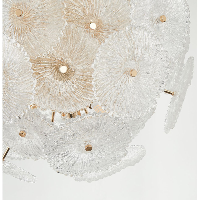Bloom - Circular Chandelier - Brass - 18-Light