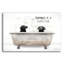 «Happiness is a Bubble Bath» par Lori Deiter, art mural en verre acrylique-2091136744