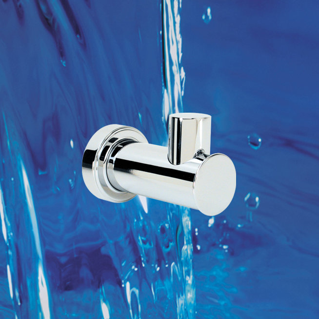 Infinity Robe Hook, Polished Chrome