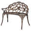 Banc d'extérieur en aluminium moulé Outopee