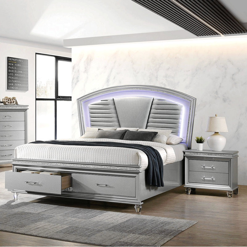 Table de chevet classique Classic Silveronepc