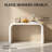 Modern Minimalist 52" Console Table - Sleek Entryway Hallway Sofa Table, Sturdy MDF Wooden Frame, White Finish-1926589013