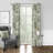 Toile De Jouy 100% Cotton Toile Room Darkening Rod Pocket Single Curtain Panel-60220721-60220723