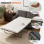 Futon de canapé-lit convertible 3-en-1 57 po-1139733119