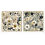 Blakely - Ensemble de 2 collages carrés floraux-101848991-101848993