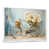 Cadre flottant blanc