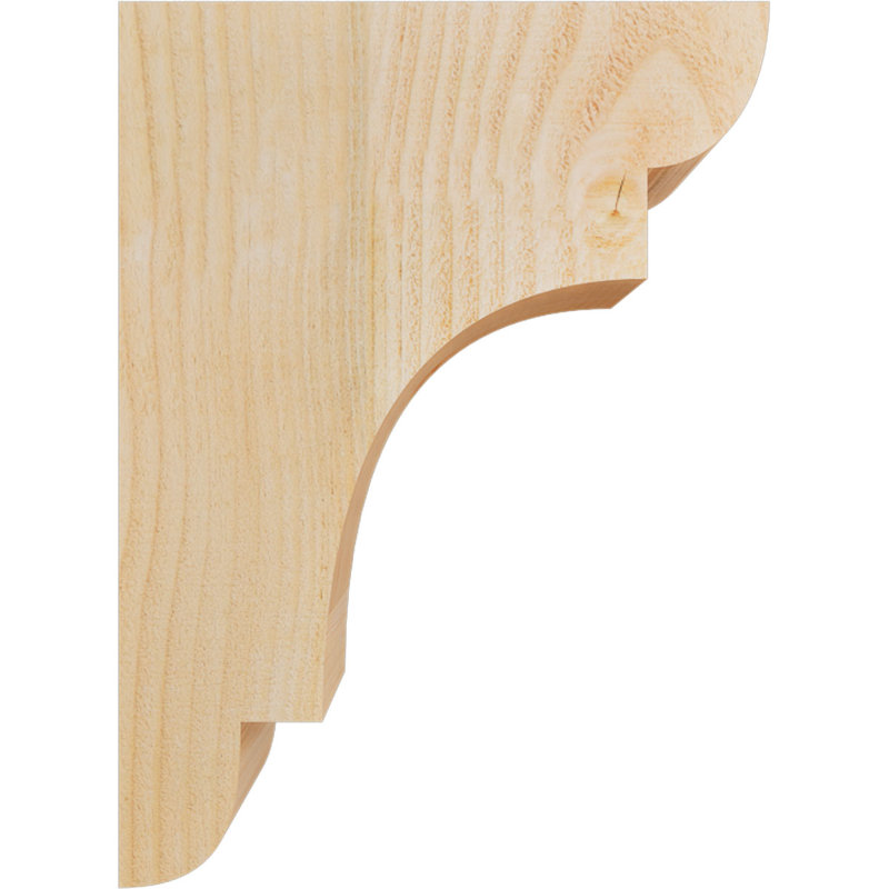 New Brighton Corbel, H 16 po x l 4 po x P 12 po, Sciage brut, Sapin de Douglas