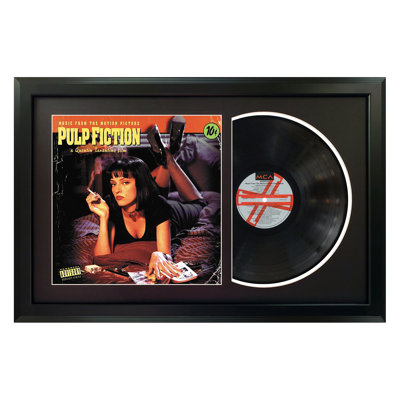 Décoration murale «Pulp Fiction with Movie Soundtrack»