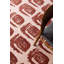 Wool Geometric Area Rug in Red/Pink-74187200