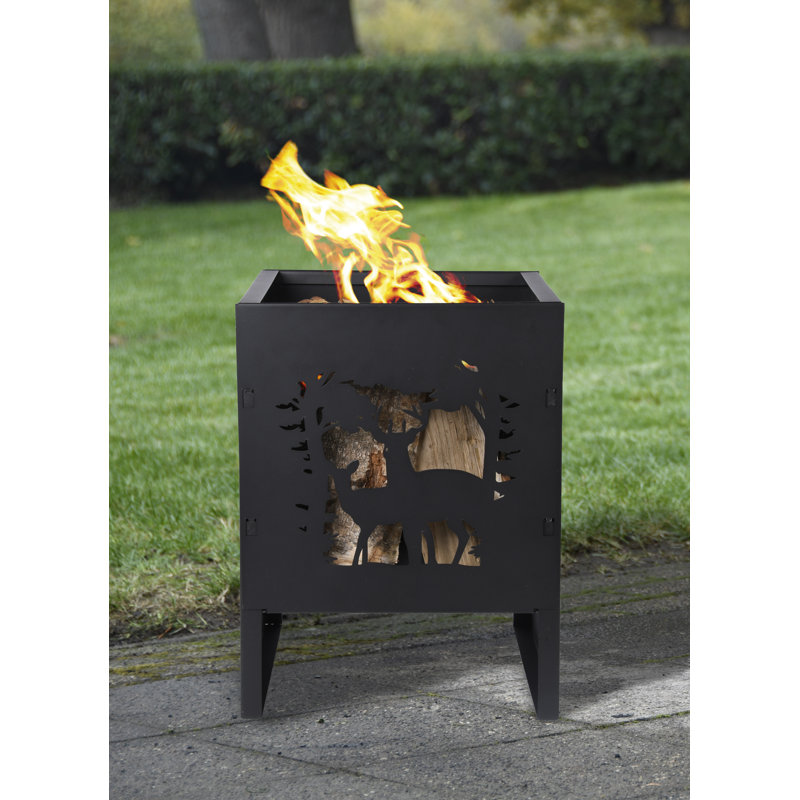 Firebasket Square Deer