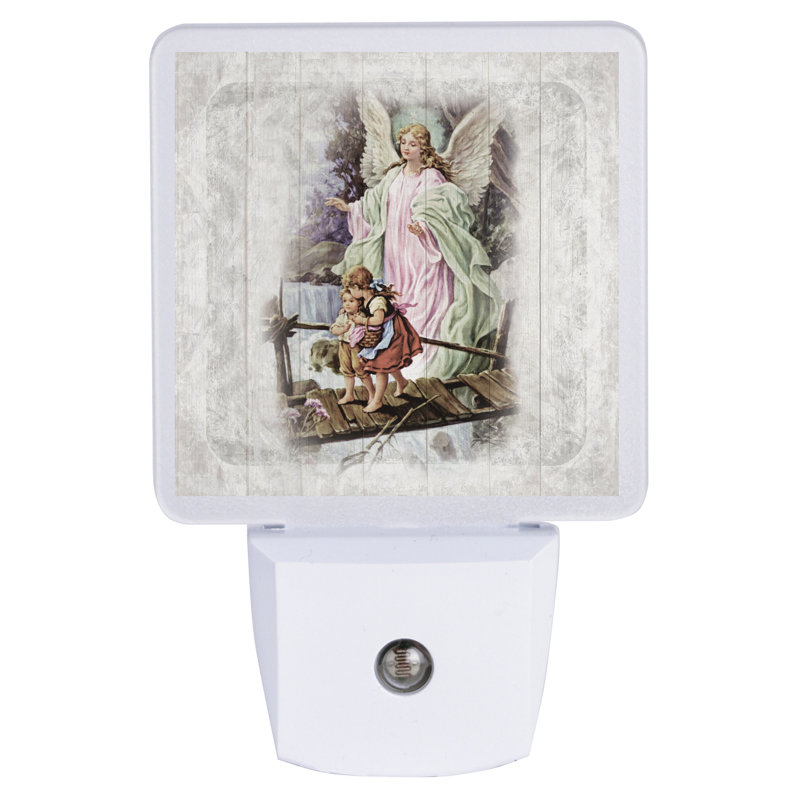 Guardian Angel Let Your Light Shine Nightlight