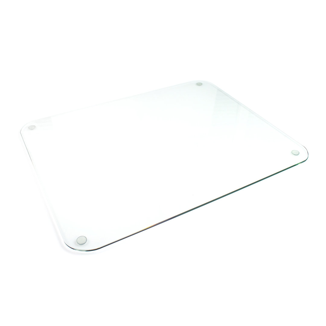Floortex Glaciermat Glass Desk Pad Symple Stuff 