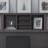 Magomed 72W 3 Position Sit to Stand L Shaped Desk with Hutch and Bookcase-1546795053