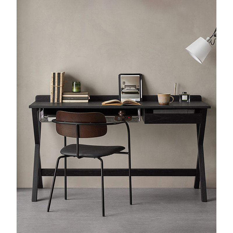 Bureau d'ordinateur avec tiroirs Modern, 31.5" H x 55.12" W x 23.62" D