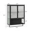 Armoire murale moderne 23,62 po à deux portes avec rangement fermé à deux niveaux-452982561