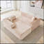 Canapé modulaire à compression avec méridienne confortable, canapé en forme de L sans siège avec assise profonde pour des espaces de vie polyvalents-1515358474