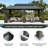 20 Ft. W x 14 Ft. D Aluminum Gazebo