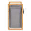 Hunziker Solid Wood Laundry Hamper