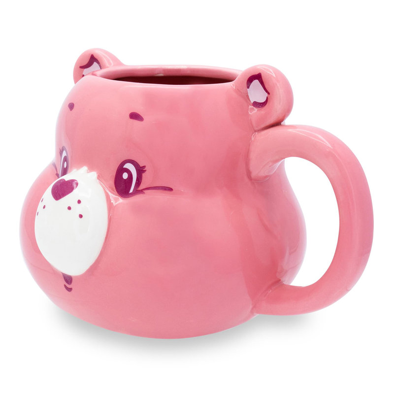 Tasse en céramique sculptée Care Bears Cheer Bear | Peut contenir 20 onces