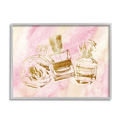 Arrangement de bouteille de parfum «Glam Gold» par Ziwei Li - impression