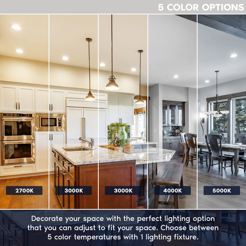 7.33'' Dimmable LED Retrofit Recessed Lighting Kit