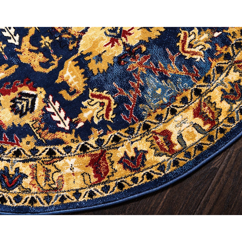 Regal Oriental Indoor Rug, Round 5'