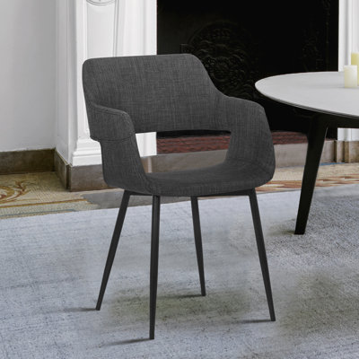 Chaise d'appoint Mid-Century Bottlebrush