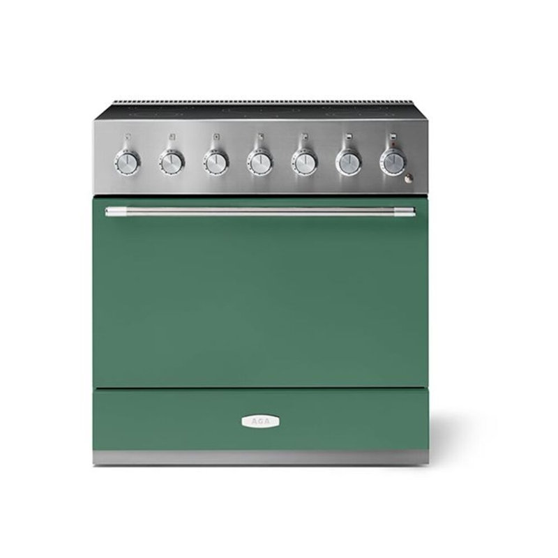 Mercury 36" 4.5 Cubic Feet Induction Freestanding Convection Range, Mineral Green
