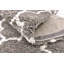 Tapis gris / ivoire à motif géométrique Abdirizak-1951596300