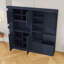 Armoire d'entrée avec tablettes et 4 crochets-309155759
