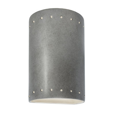 Wiseman Ceramic Flush Mounted Sconce