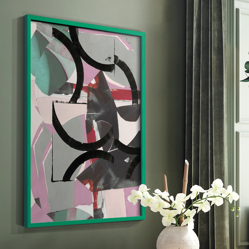 Cartissi Space I, reproduction encadrée - bois massif, Blanc, H 14 po x l 11 po