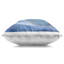 Coussin décoratif imprimé Calm Seas Under Soft Sky, design par Susan Jill