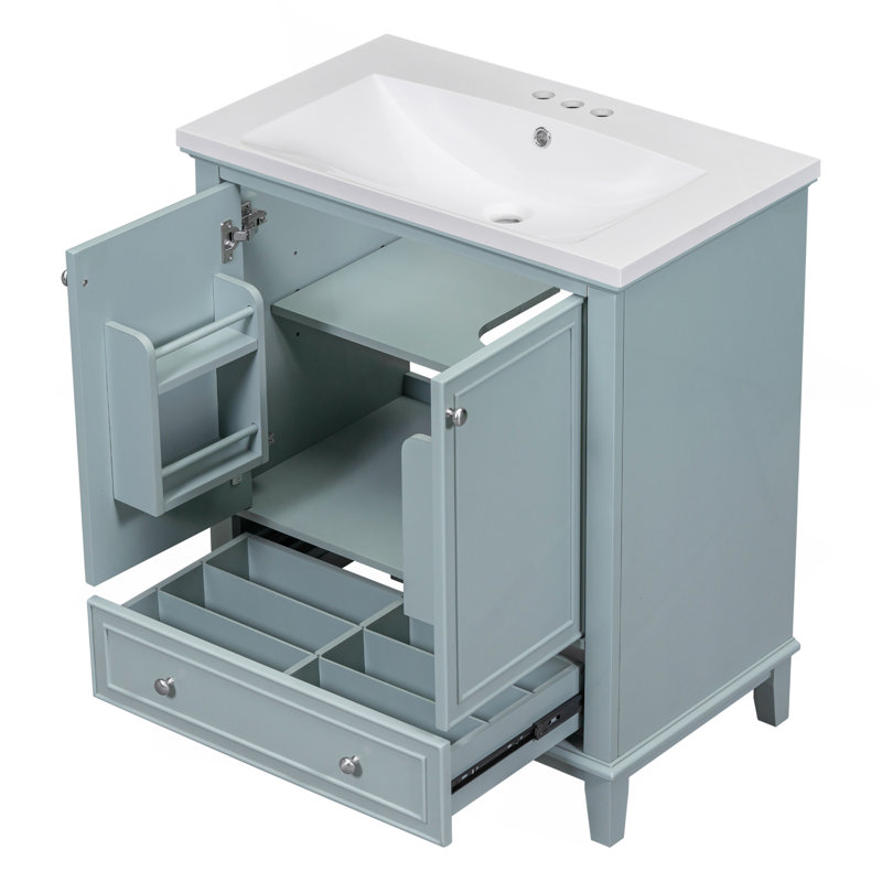 Meuble-lavabo élégant avec rangement fonctionnel et matériaux de qualité supérieure