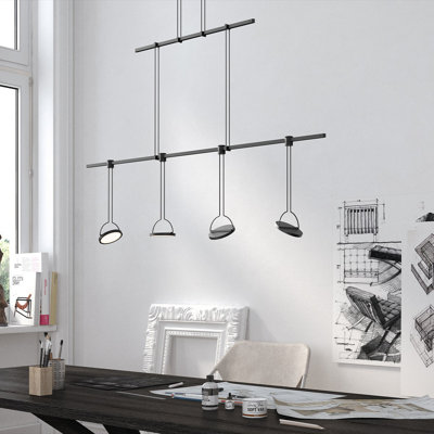 Lustre à 4 lumières Suspender®