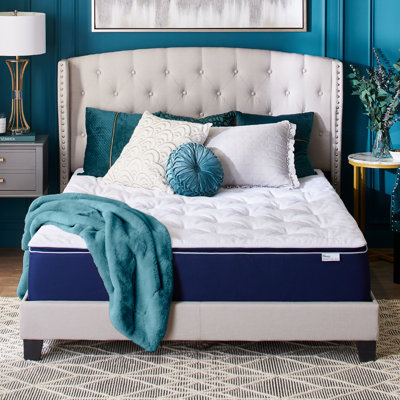 Sleep Innovations Skyler 12 Inch Cooling Gel Memory Foam Mattress with Plush Fiber Fill Pillow Top by Sleep Innovations