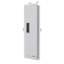 53" Passwod Touch Panel In-wall Safe,hidden Wall Gun Safe For Rifles With Adjustable Shelves,assembled Storage Multifunctional Wall Safe For Firearm And Valuables (white-digital)