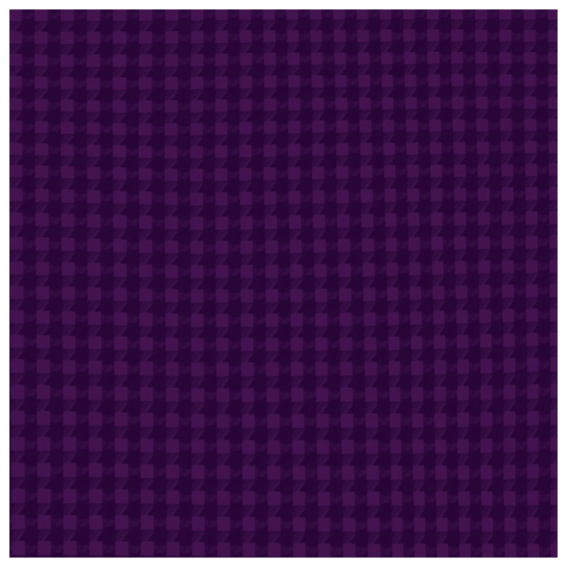 Purple Houndstooth Pattern Double Sided Throw Pillows, 20 x 20 inches