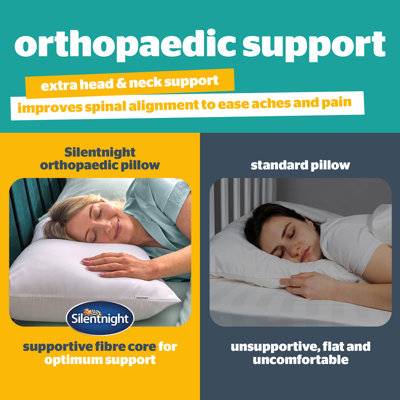Silentnight Orthopaedic Mattress Topper And Pillow Set