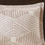 Housse de couette en coton très grand / très grand - motif géométrique, rosé, revers uni, géométrique sans produits chimiques, fermeture à boutons, insert, lavable-118640608-118640612