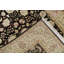 Hand-Knotted High-Quality Black and Gold Area Rug
