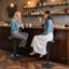 Tabourets de bar 1 pièce, tabourets de bar pivotants à hauteur réglable, tabourets de bar Airlift en métal, chaises de bar à hauteur de comptoir sans dossier pour cuisine, salle à manger, pub, café-1089634116-1089634115