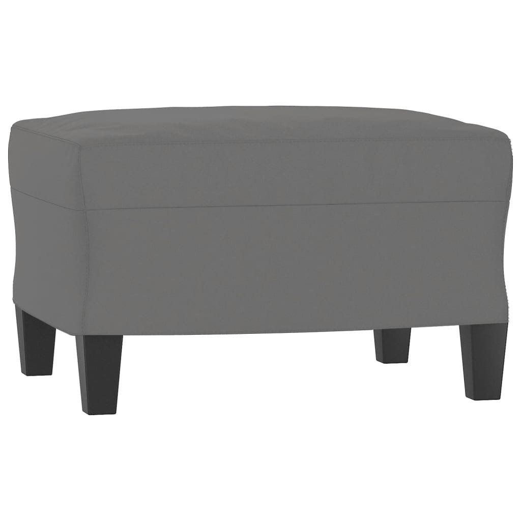 Ashoka Footstool Footrest Ottoman for Living Room Bedroom Microfiber Fabric Ebern Designs 